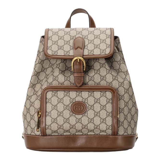 GUCCI BACKPACK WITH INTERLOCKING&G 674147 (30*26.5*13cm) GUCCI BACKPACK WITH INTERLOCKING&G 674147 (30*26.5*13cm)